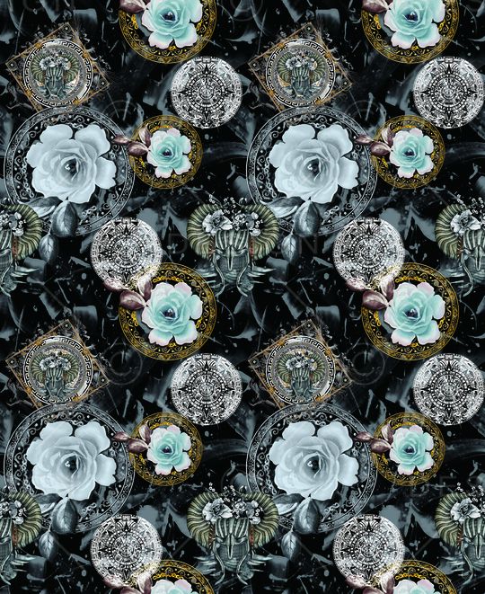 大牌风印花华亿平台图片