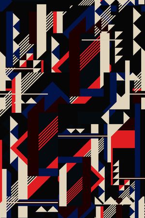 几何印花华亿平台图片