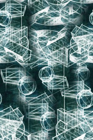 几何印花华亿平台图片