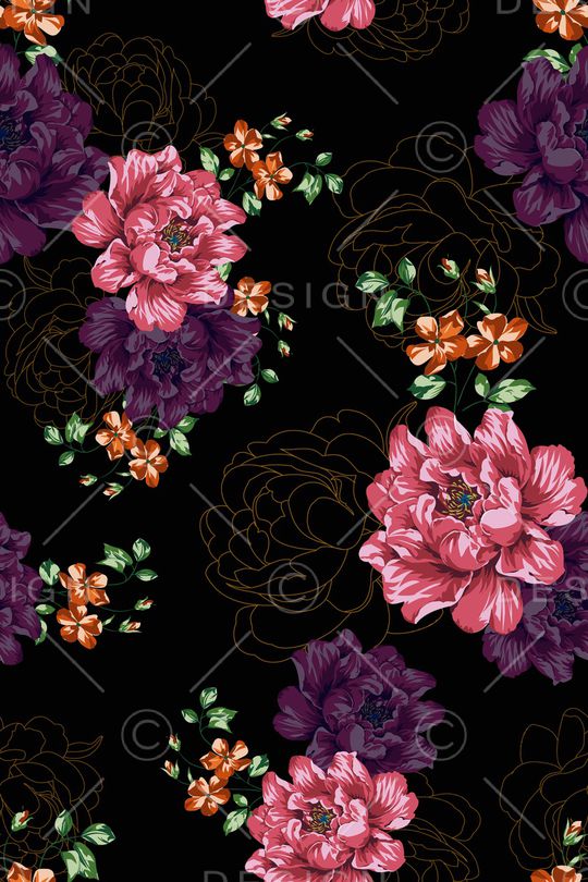 大牌风印花华亿平台图片