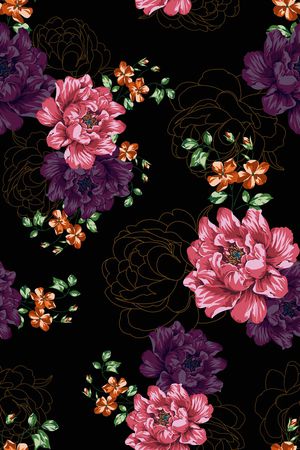 大牌风印花华亿平台图片