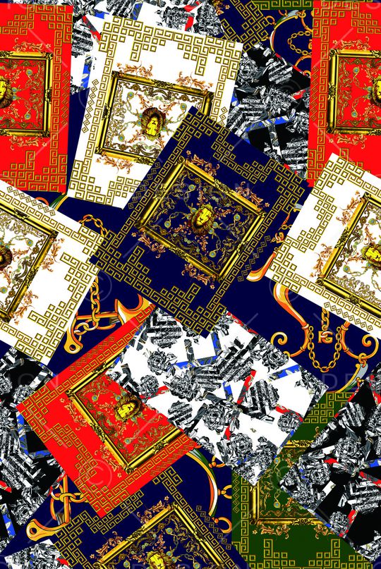 大牌风印花华亿平台图片