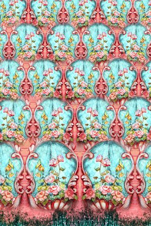 民族风印花华亿平台图片