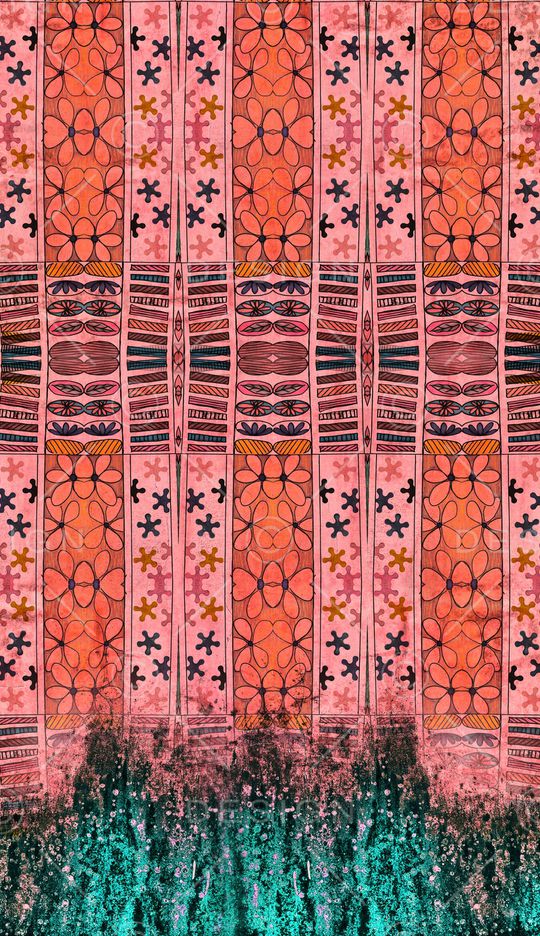 民族风印花华亿平台图片