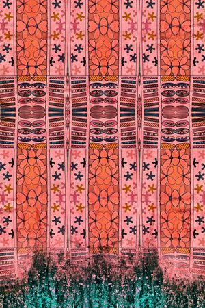 民族风印花华亿平台图片