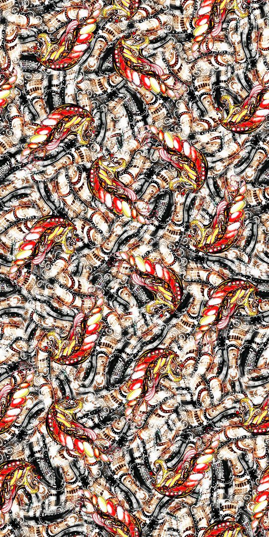 大牌风印花华亿平台图片