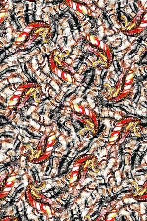 大牌风印花华亿平台图片