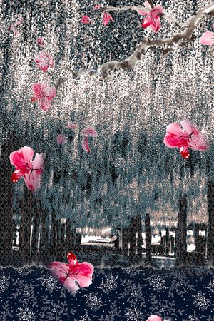 几何印花华亿平台图片