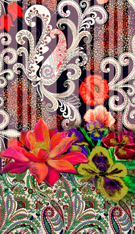 民族风印花华亿平台图片