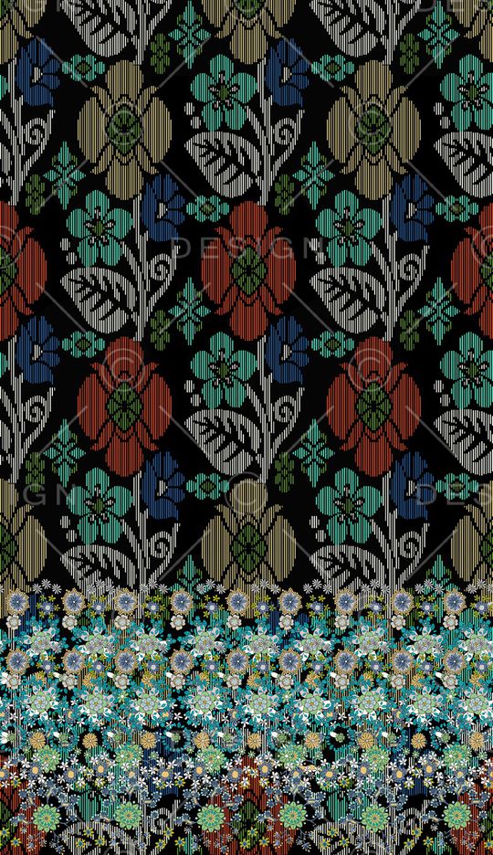 几何印花华亿平台图片