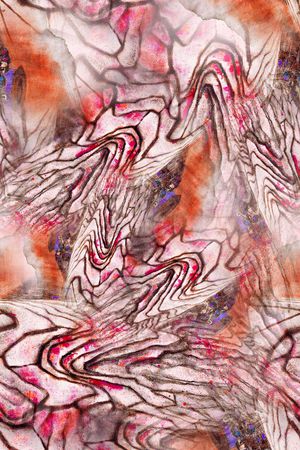 笔触印花华亿平台图片