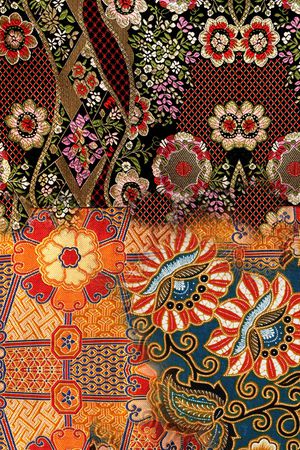 格子印花华亿平台图片