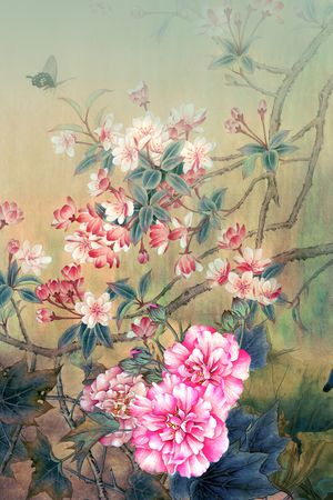 定位花印花华亿平台图片