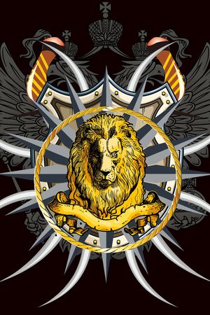 狮子印花华亿平台图片