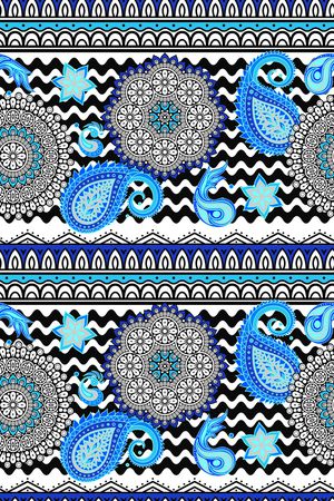 佩斯利印花华亿平台图片