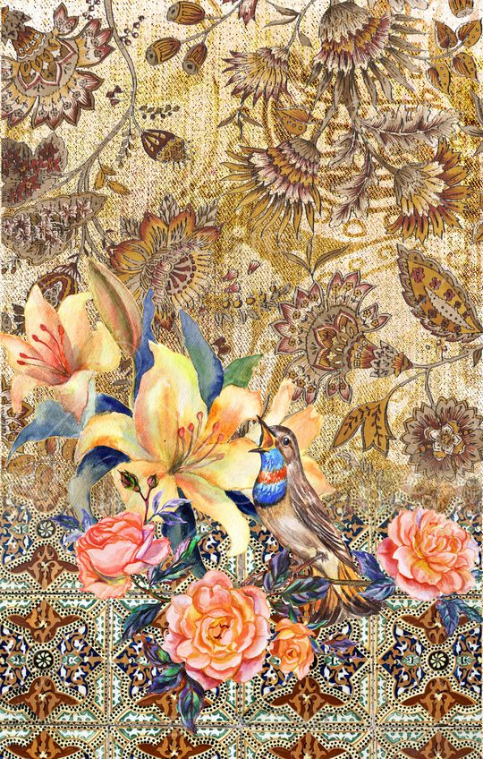 大牌风印花华亿平台图片