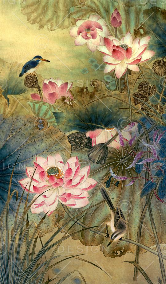 定位花印花华亿平台图片