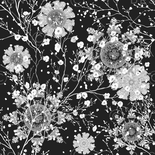 曼陀罗印花华亿平台图片