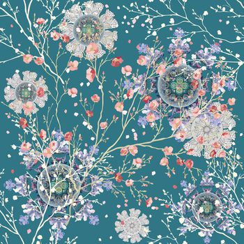 1109302-满地花枝曼陀罗梦幻球