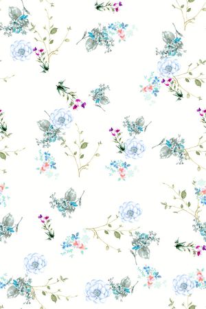 满版散花印花华亿平台图片