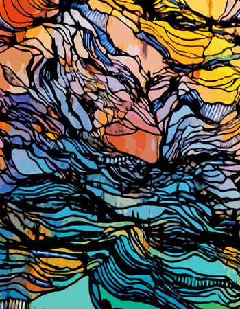 1109453-抽象彩色肌理