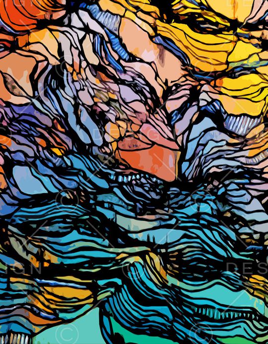 定位花印花华亿平台图片