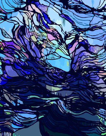 1109454-抽象彩色肌理--2