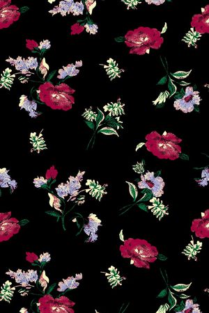 植物印花华亿平台图片