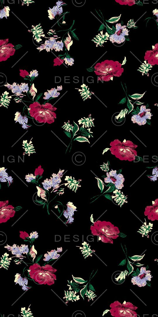 植物印花华亿平台图片