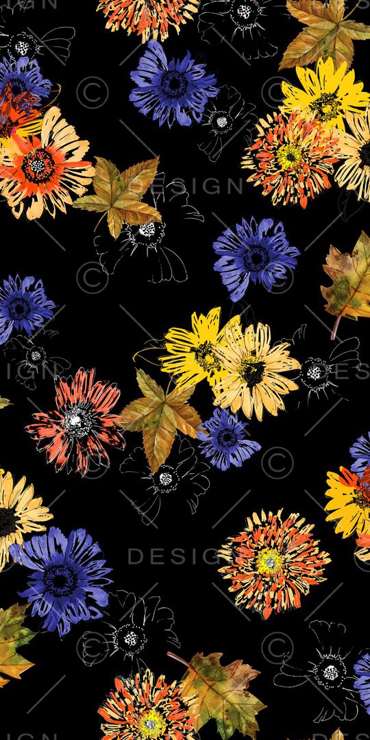 枫叶印花华亿平台图片