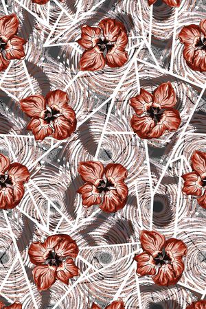 大牌风印花华亿平台图片