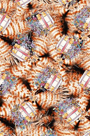 大牌风印花华亿平台图片