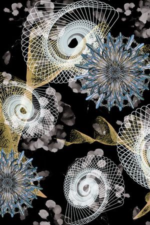 曼陀罗印花华亿平台图片