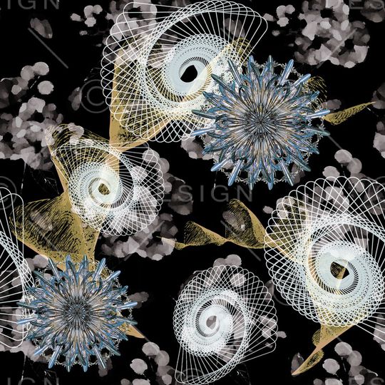 曼陀罗印花华亿平台图片