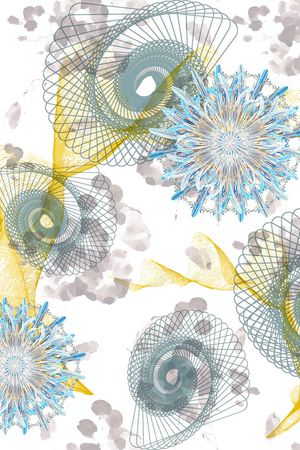 曼陀罗印花华亿平台图片