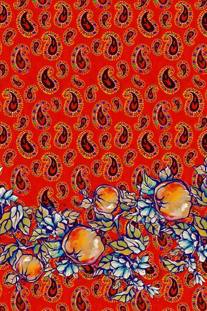 佩斯利印花华亿平台图片