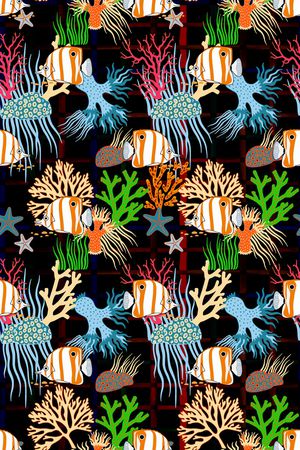 格子印花华亿平台图片