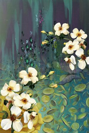 定位花印花华亿平台图片