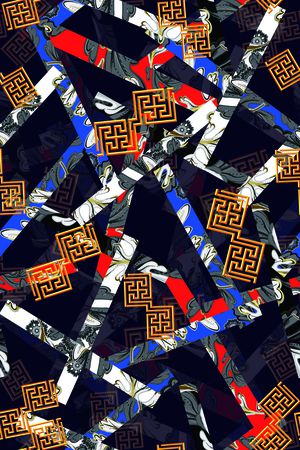 大牌风印花华亿平台图片