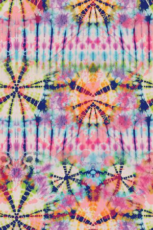 扎染华亿平台印花华亿平台图片