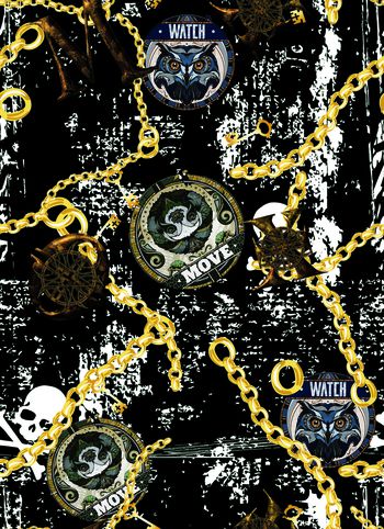 黑白华亿平台印花华亿平台图片