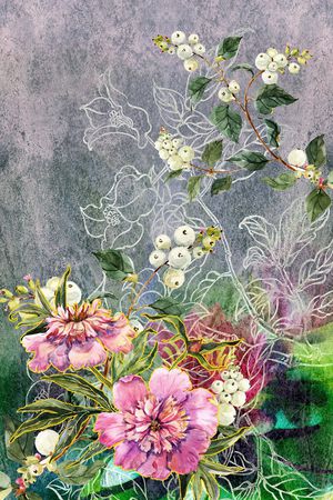 定位花印花华亿平台图片