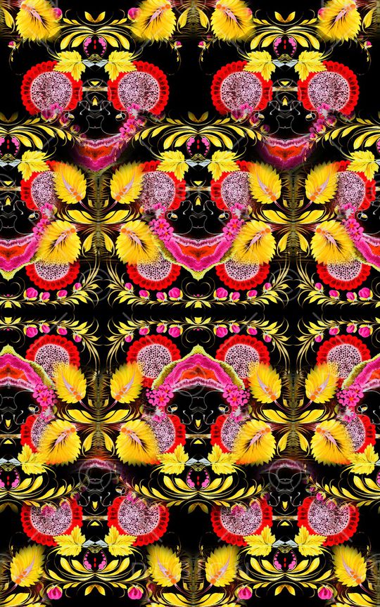 民族风印花华亿平台图片