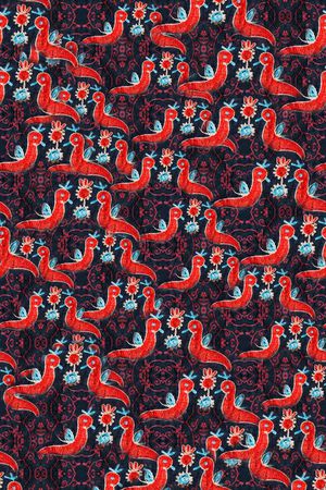 民族风印花华亿平台图片