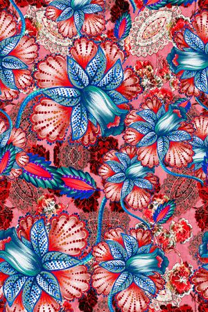 民族风印花华亿平台图片