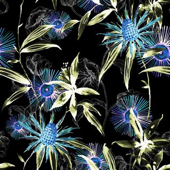 1110134-线描花朵水彩花桑果珠宝-1