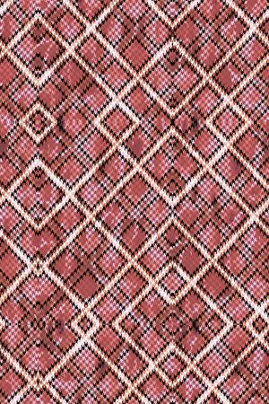 千鸟格印花华亿平台图片