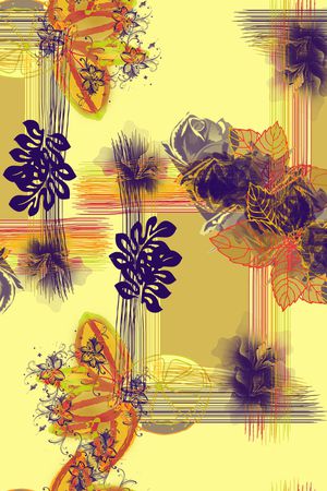 格子印花华亿平台图片