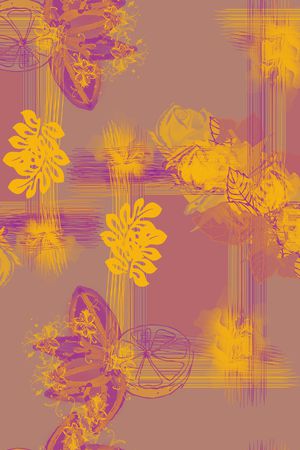 格子印花华亿平台图片