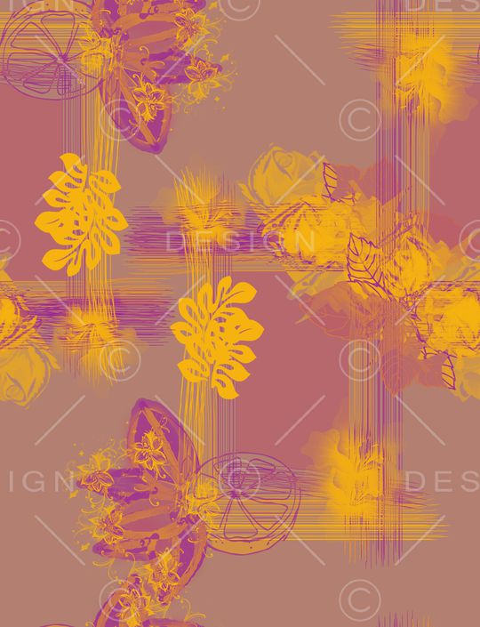 格子印花华亿平台图片